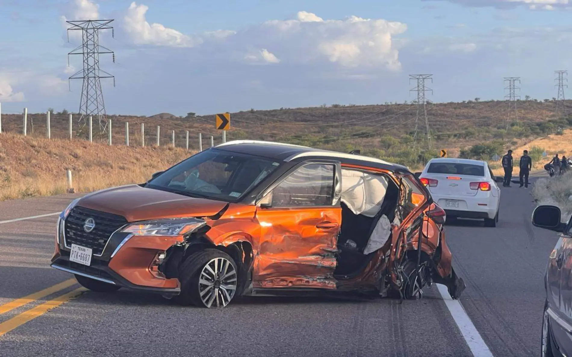 accidente vía corta